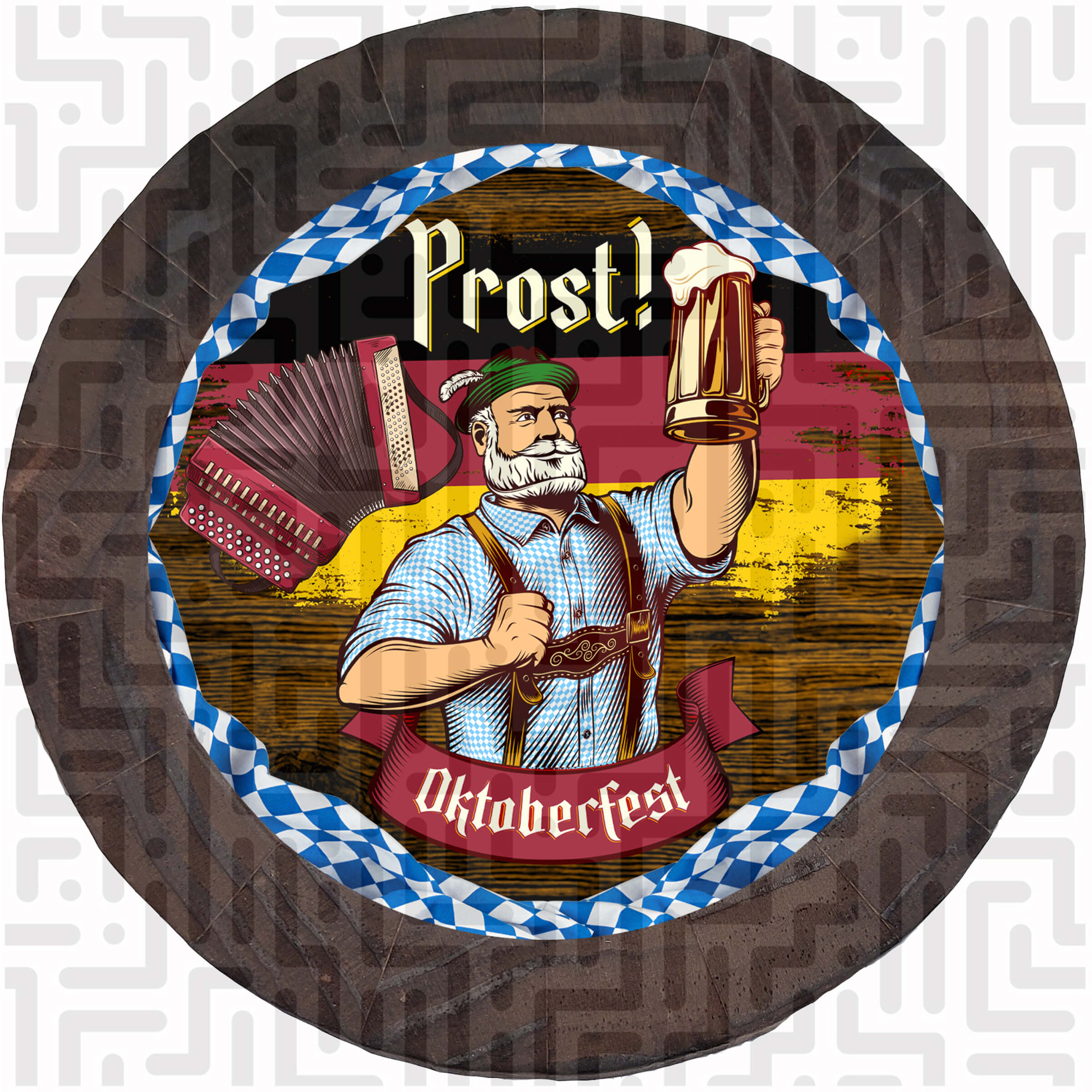 German Bier Stein Prost