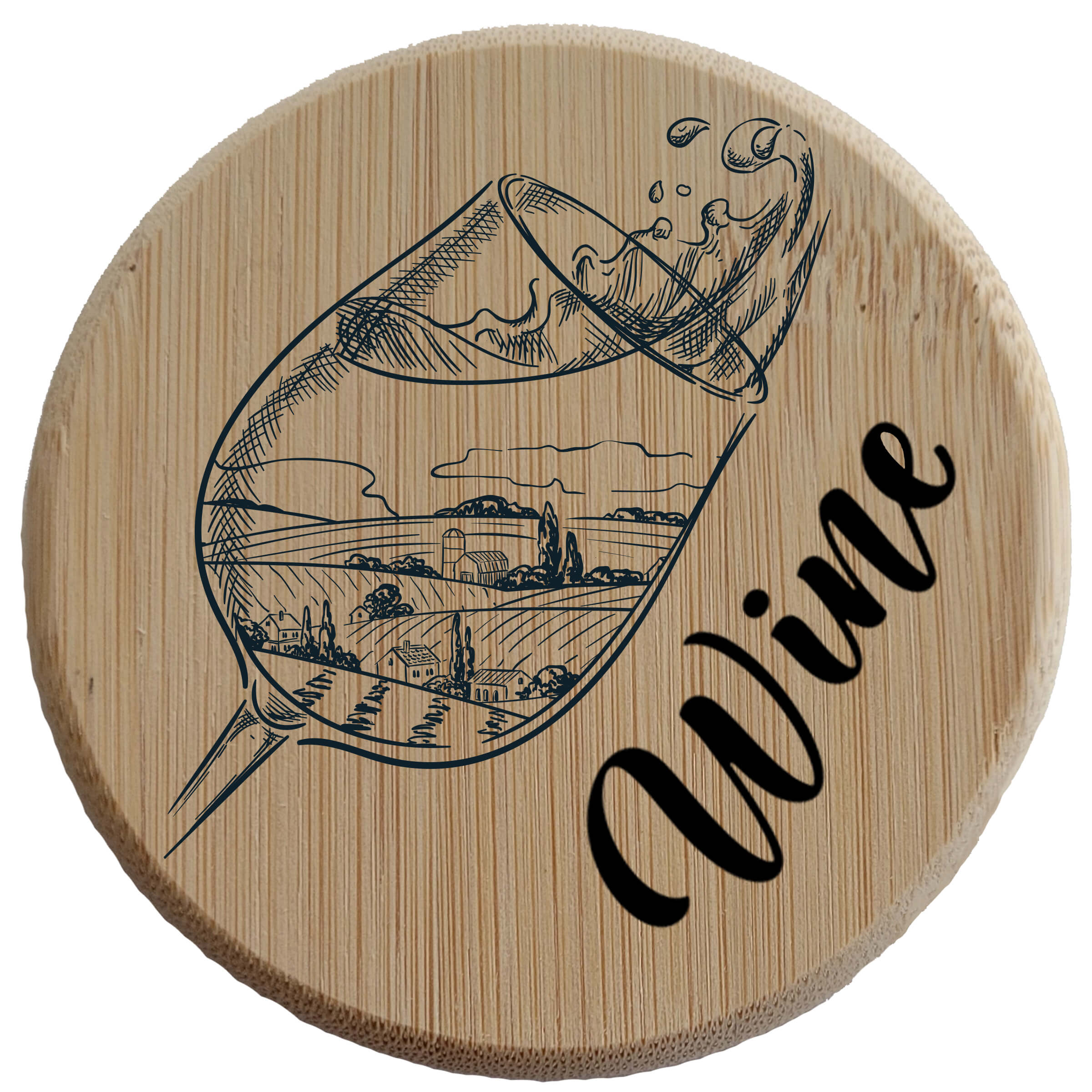 Wine Glass - Weindeckel