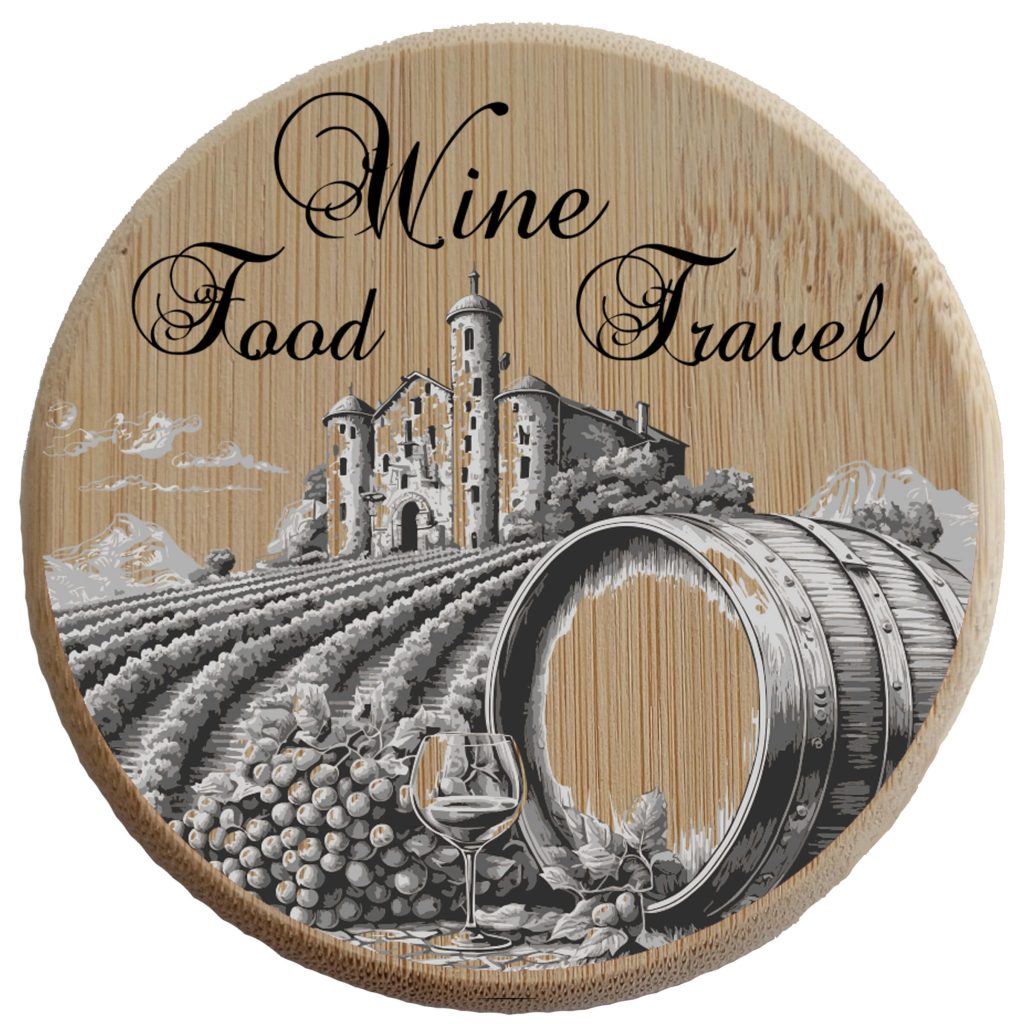 Food, Wine, and Travel - Weindeckel