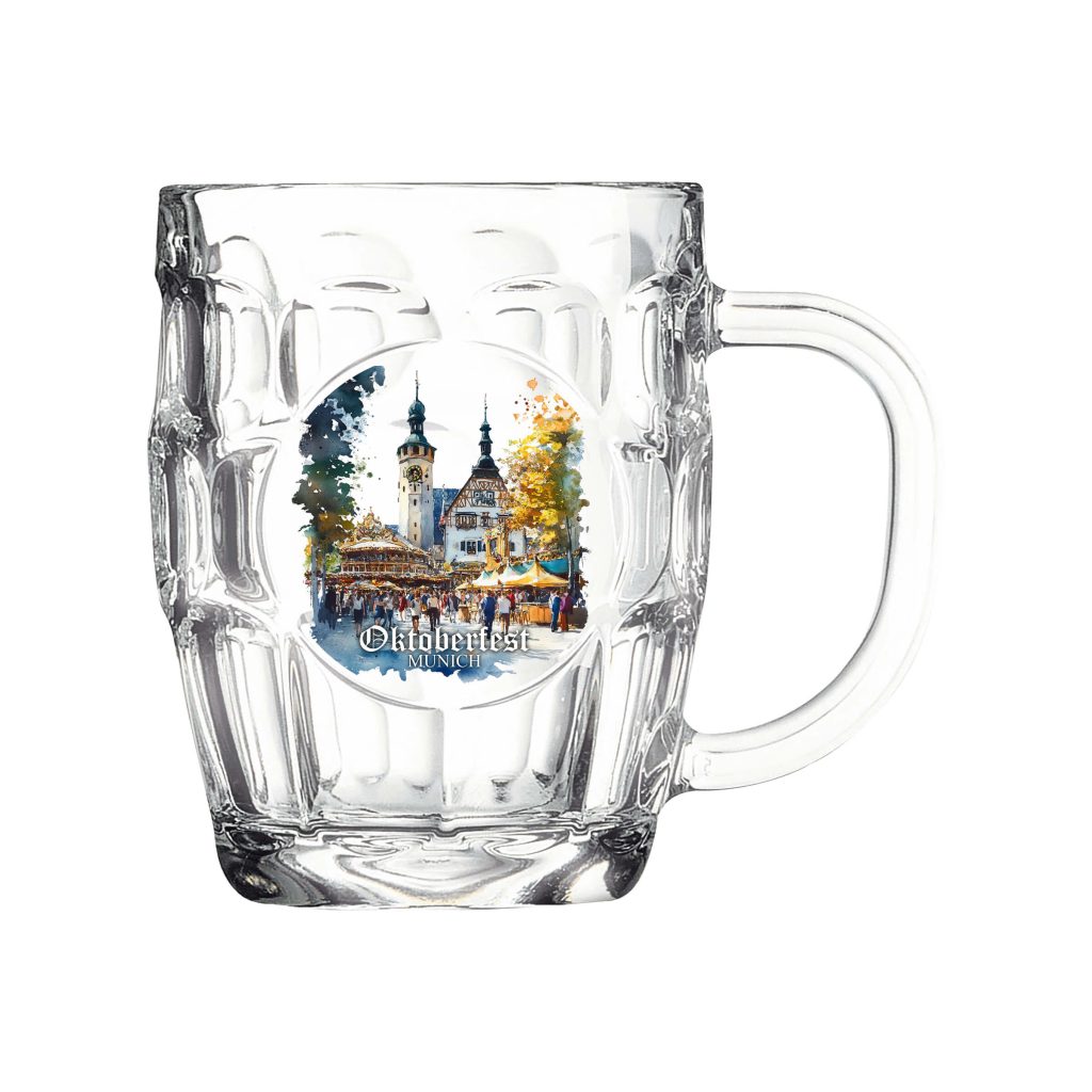 Dimple Beer Mug - Oktoberfest Fair Grounds