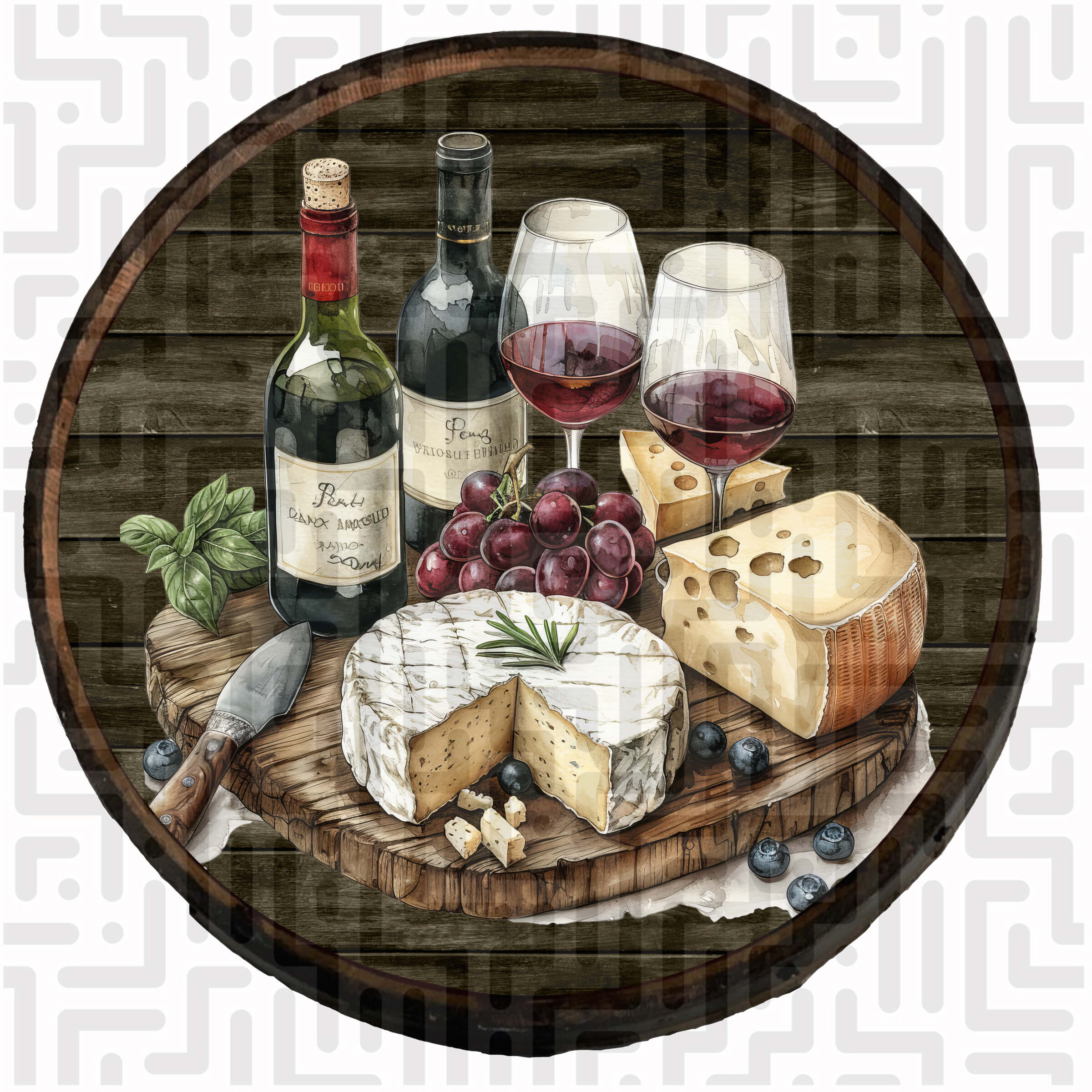 Cheese & Wine Board