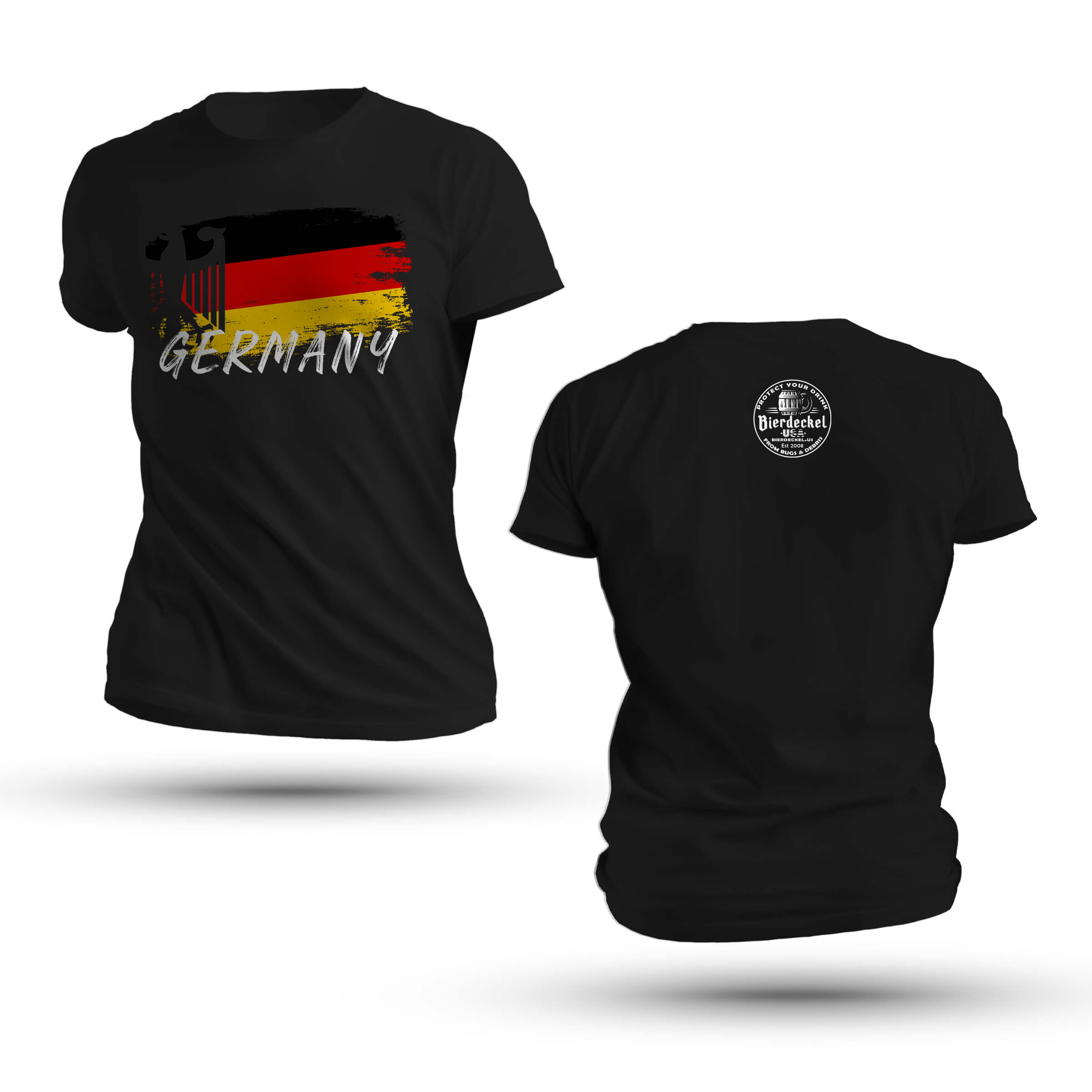 Germany Flag with Eagle Cutout