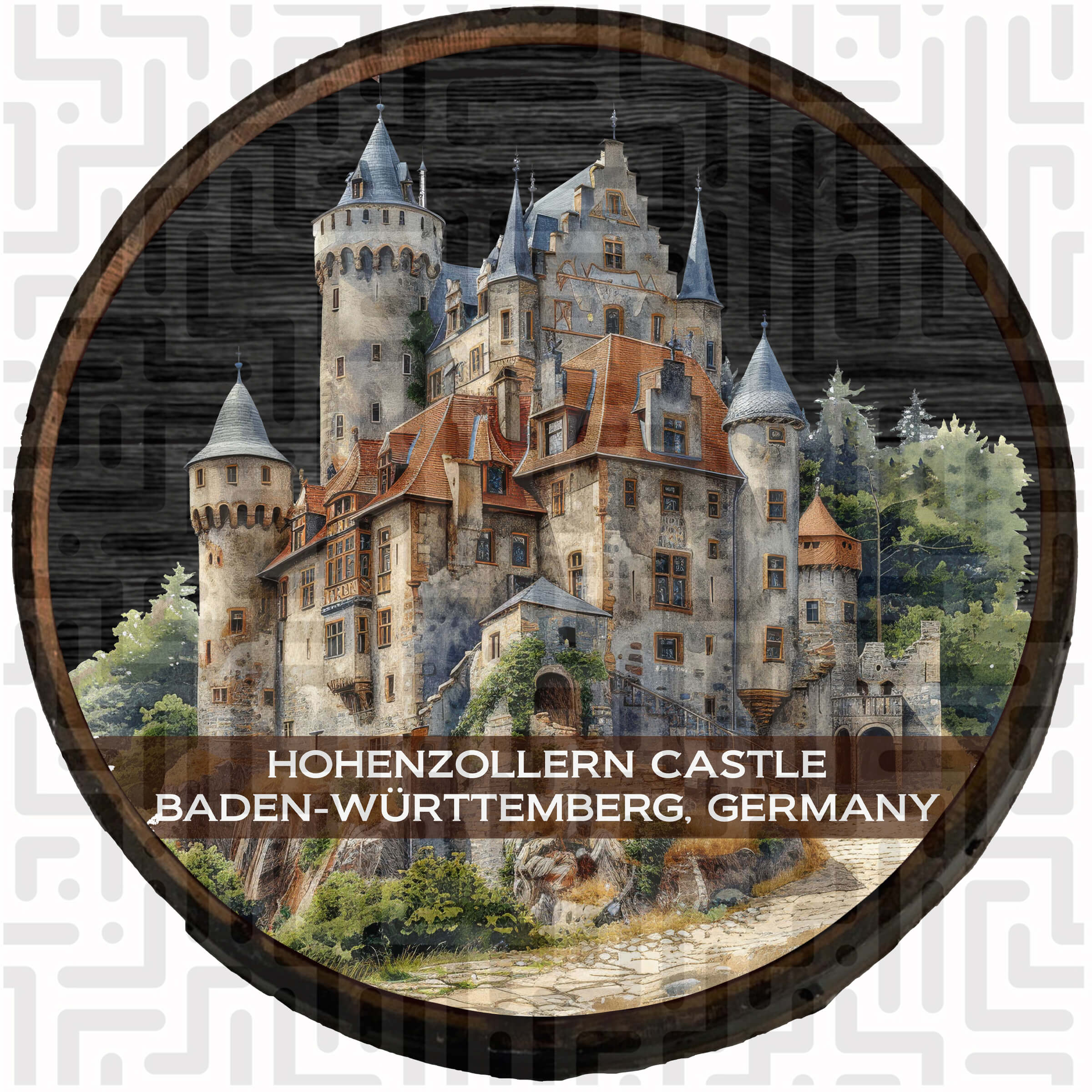 Hohenzollern Castle - Baden-Wurttemberg Germany