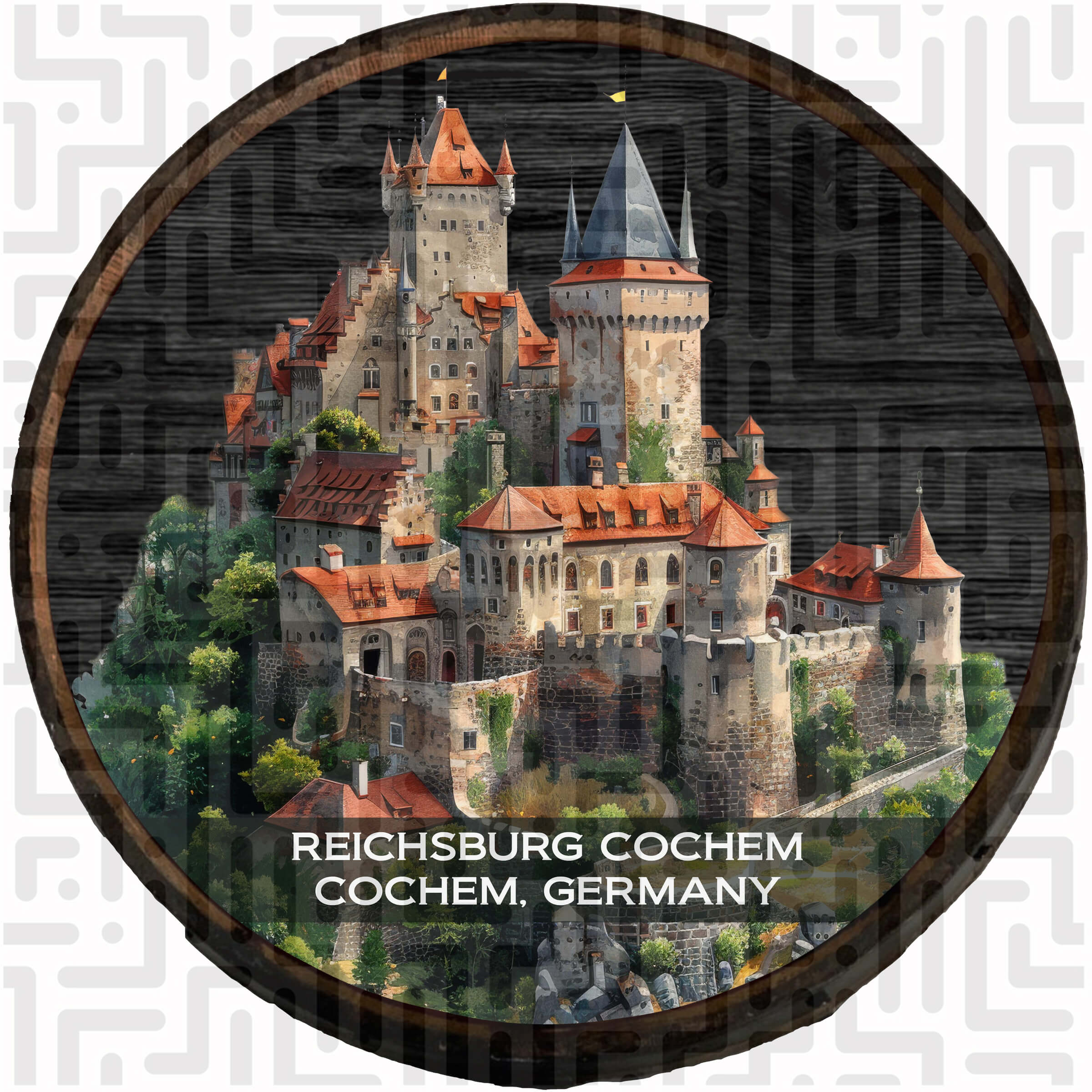 Reichsburg Cochem - Cochem Germany Wooden Barrel