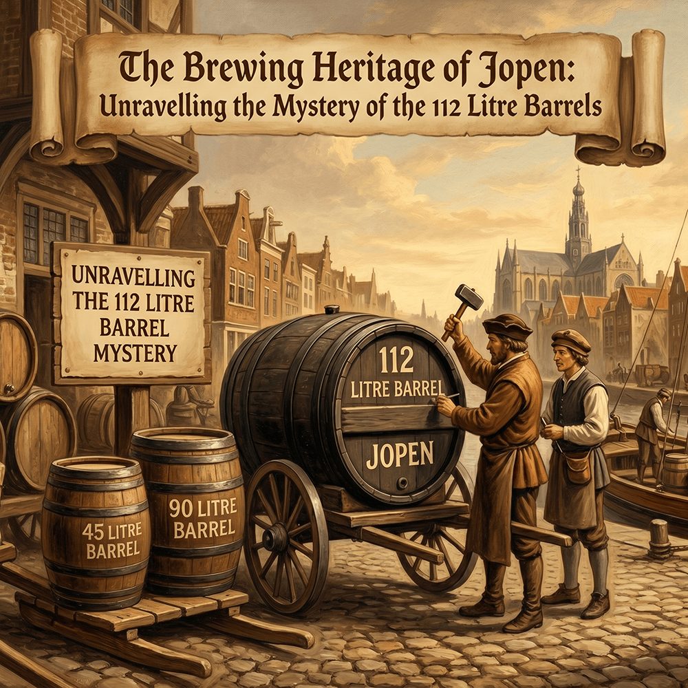 The Brewing Heritage of Jopen: Unravelling the Mystery of the 112 Litre Barrels