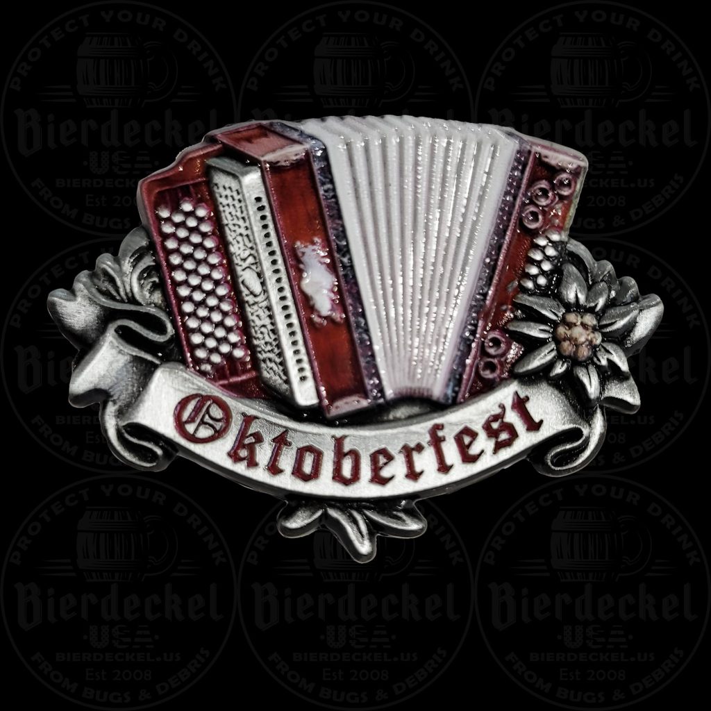 Oktoberfest Accordion Hat Pin