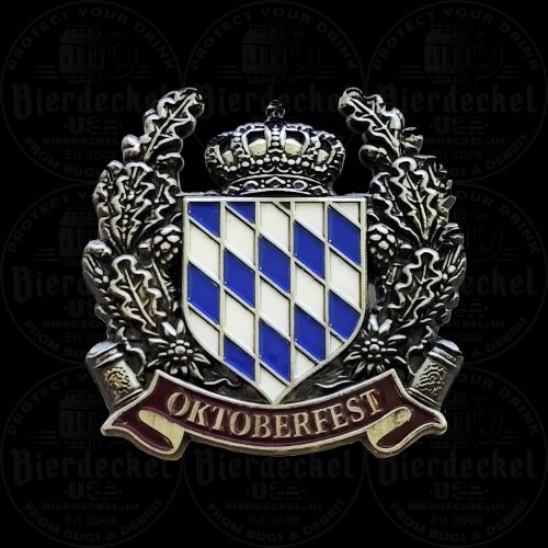 Bavarian Crest Oktoberfest Hat Pin