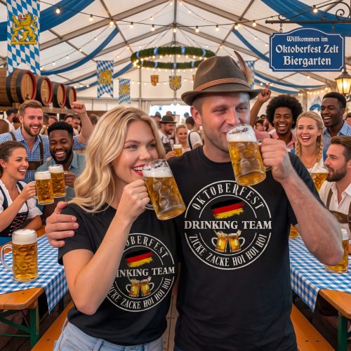 Germany Oktoberfest Drinking Team T-Shirt
