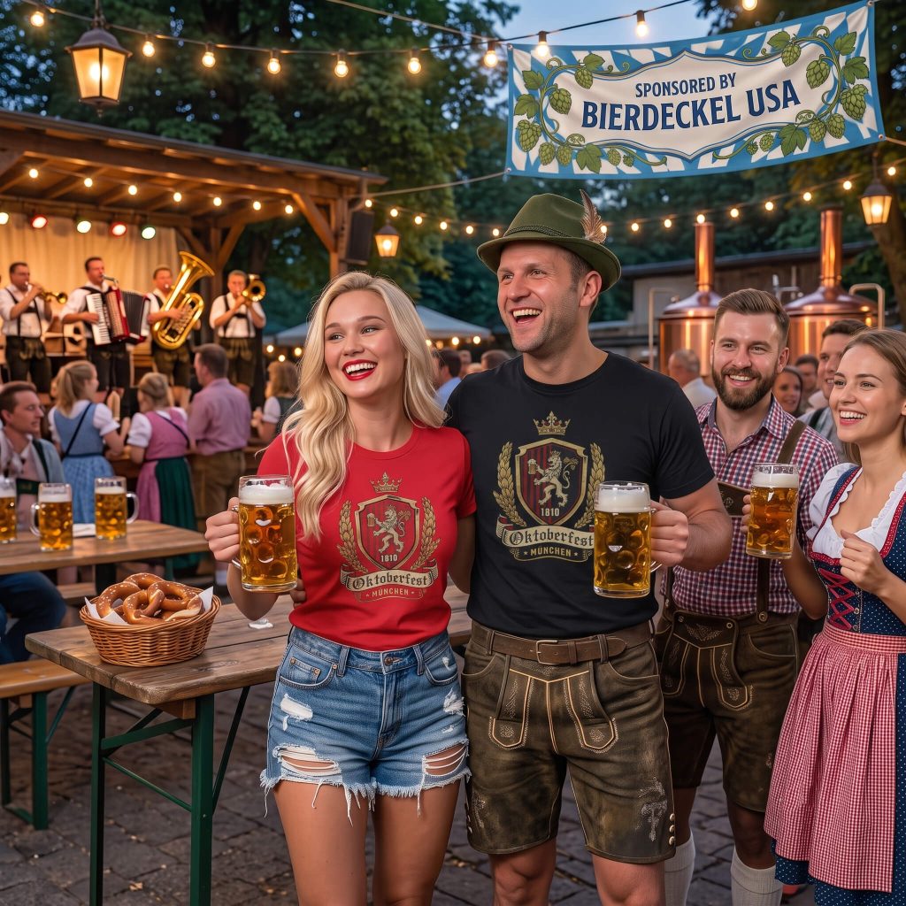 Oktoberfest Munich 1810 Beer T-Shirt | Bavarian Heritage | Bierdeckel