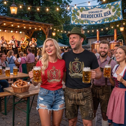 Oktoberfest Munich 1810 Beer T-Shirt | Bavarian Heritage | Bierdeckel