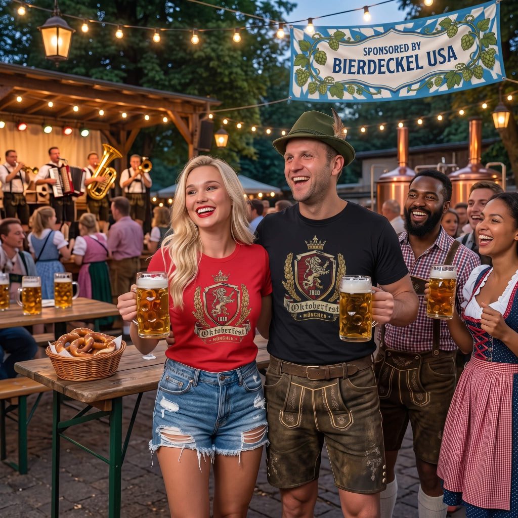 Authentic Oktoberfest Munich Crest 1810 T-Shirt