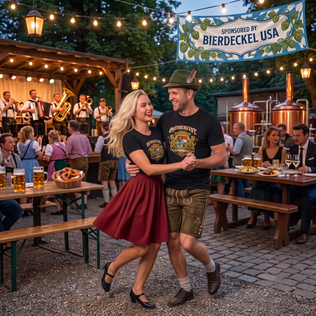 Oktoberfest Munich T-Shirt | Authentic Bavarian Heritage | Bierdeckel